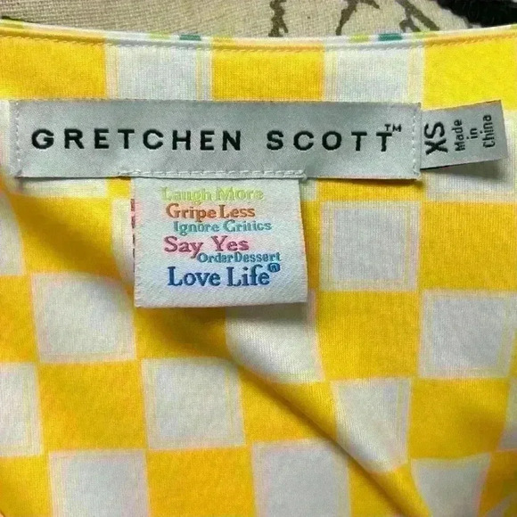 GRETCHEN SCOTT Date Night Matinee Belted Dress w/pockets size XS - Picture 10 of 11